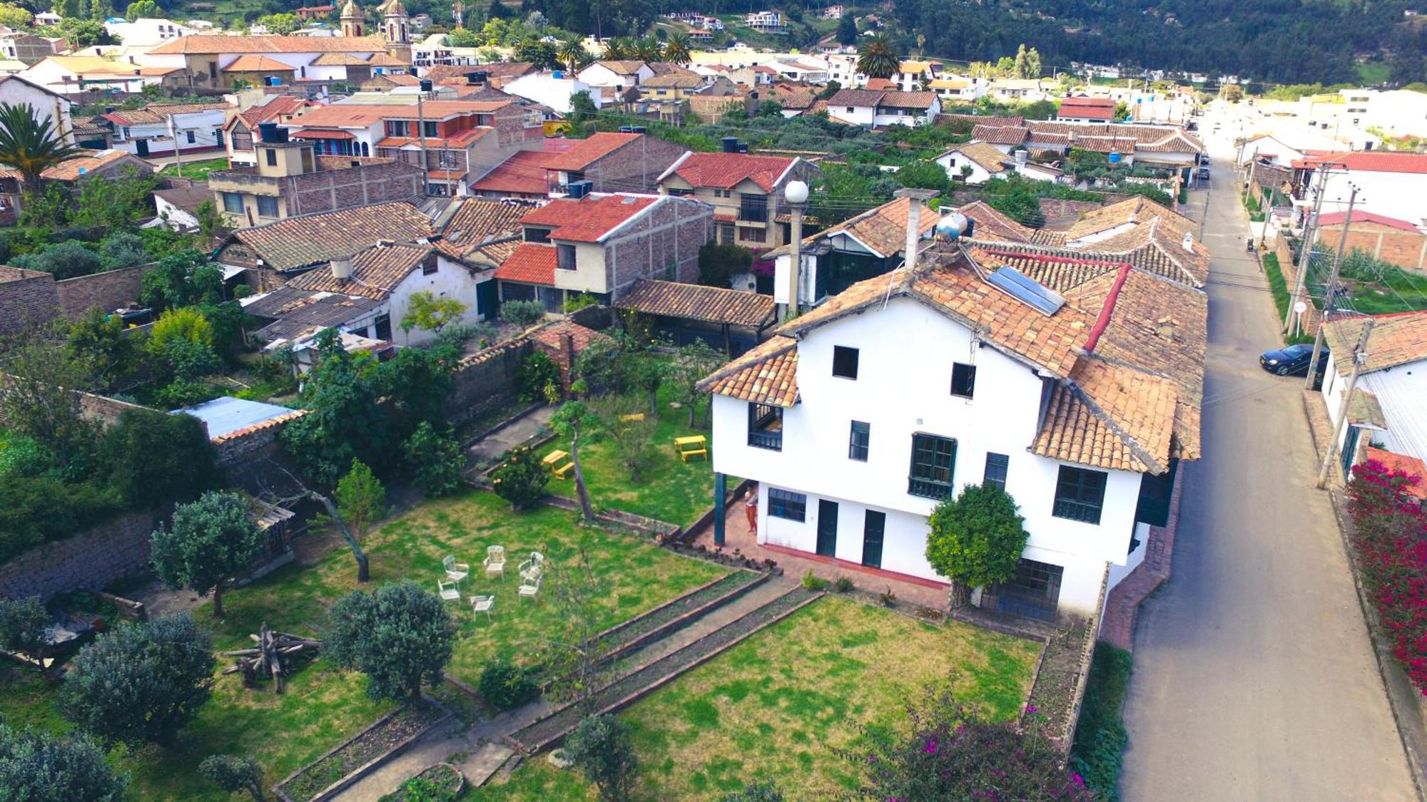 Casa Dante, Desde 1792! Hotel Tibasosa Exterior photo
