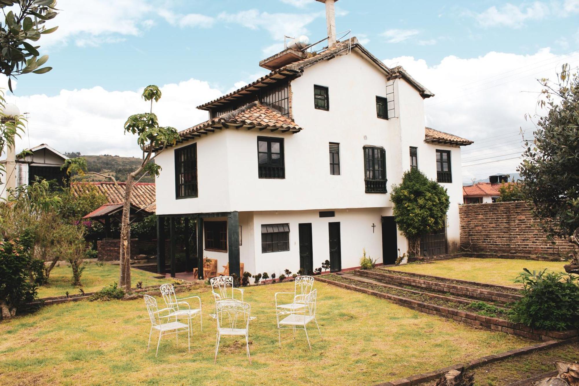 Casa Dante, Desde 1792! Hotel Tibasosa Exterior photo